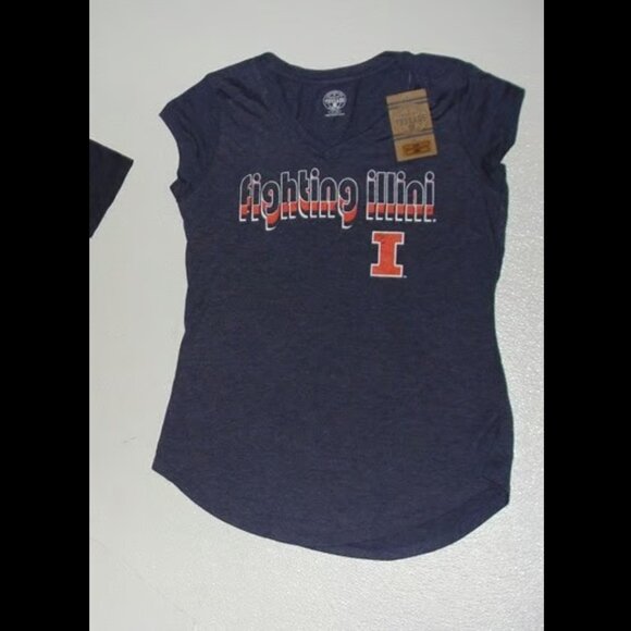 Women's size small Ilinois NCAA Fighting Illini short sleeve t-shirt - Picture 1 of 3